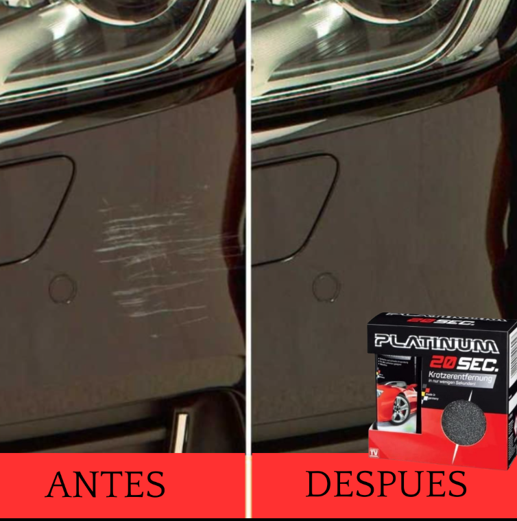 RayonCar™ Platinum 20SEC Borra arañazos en minutos sin ir al taller.